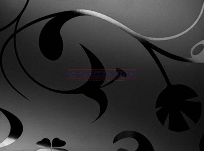 Splat Back Rococo Worktops :: Glass Splashbacks :: Rococo Noir